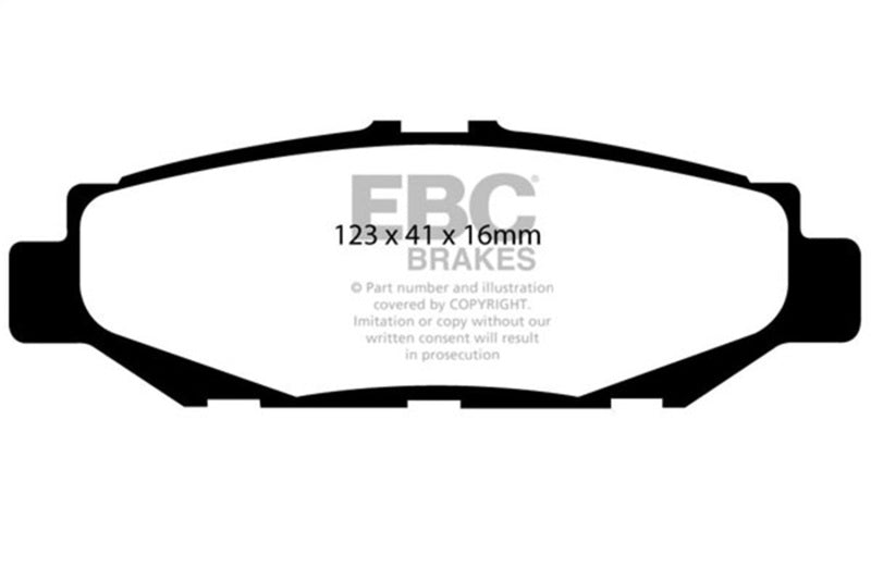 EBC 93-97 Lexus GS300 3.0 Redstuff Rear Brake Pads - DP3848C