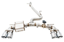 Load image into Gallery viewer, AWE Tuning Volkswagen Golf R MK7.5 SwitchPath Exhaust w/Chrome Silver Tips 102mm - 3025-42066