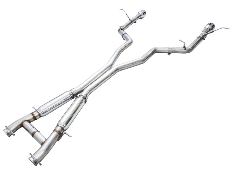 AWE Tuning 18-23 Dodge Durango SRT & Hellcat Track Edition Exhaust - Chrome Silver Tips - 3020-32952
