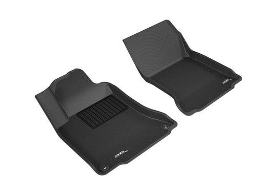 3D MAXpider 2015-2019 Mercedes-Benz CLA-Class/GLA-Class X177/X156 Kagu 1st Row Floormat - Black - L1MB04111509