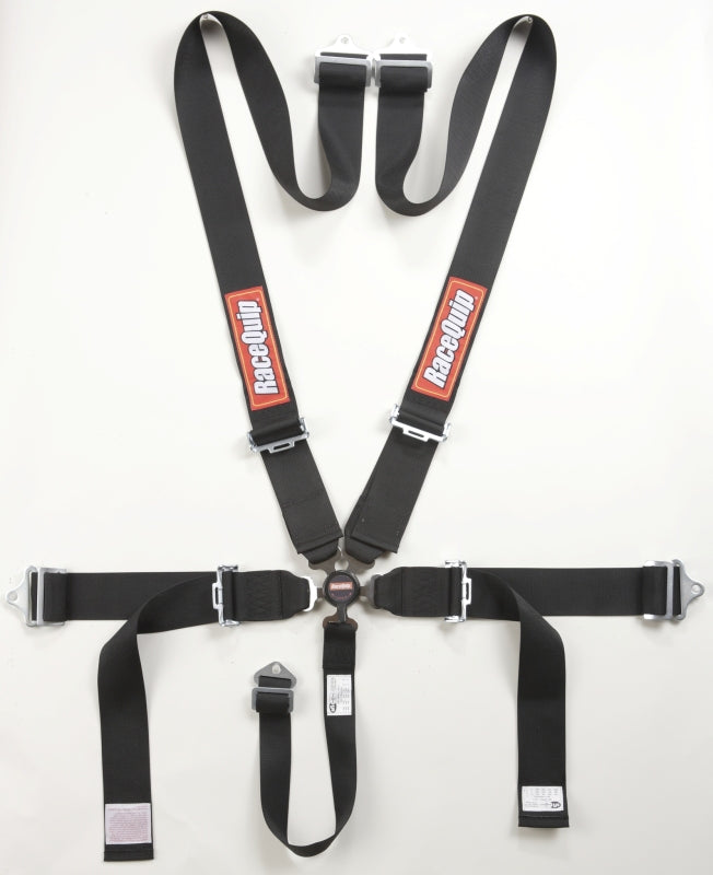 RaceQuip Black SFI CAMLOCK 5pt PD Lap Seat Belt - 741001RQP