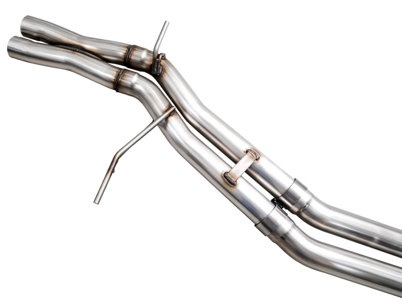 AWE Tuning 2022+ Porsche Macan 2.9TT Touring Edition Cat-Back Exhaust w/ Chrome Silver Tips - 3015-42952