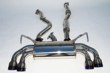 Load image into Gallery viewer, Invidia 08-11 STi Hatch / 11 WRX Hatch Dual Q300 Titanium Tip Cat-back Exhaust - HS08STIG3T