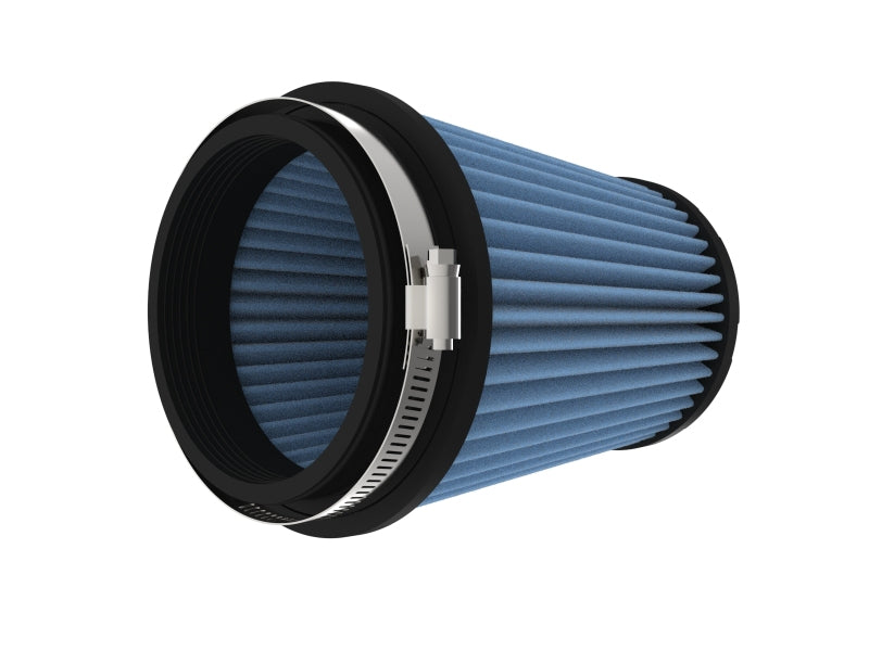 aFe POWER Universal Clamp-On Air Filter w/ D2 Dura-Dry Media - 4.5in F x 6in B x 4.75in T x 7in H - 21-45507V