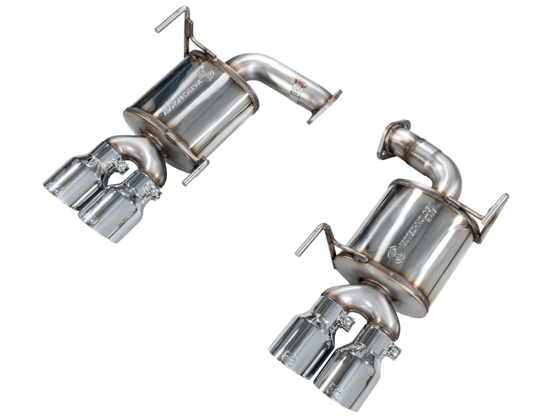 AWE Tuning 22-25 Subaru VB WRX Touring Edition Axle-Back Exhaust - Chrome Silver Tips - 3015-42424