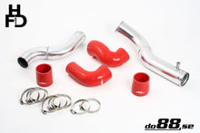 Load image into Gallery viewer, do88 Volvo 7/940 Turbo Top Connection Pipe Kit Red Hoses standard Throttle Body - TR-740-R-63