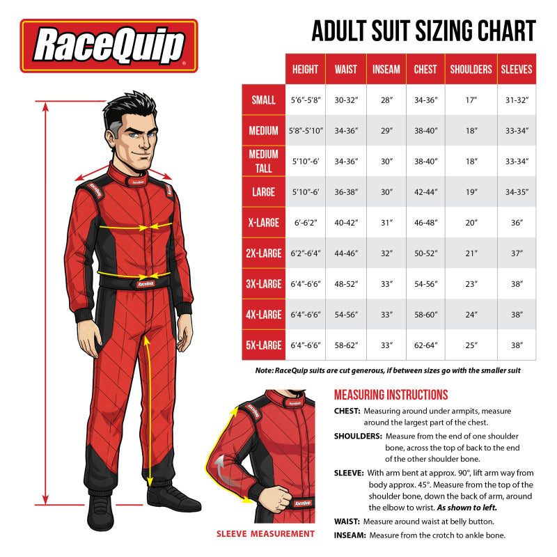 RaceQuip SFI-20 Jacket Black Large - 91930059RQP