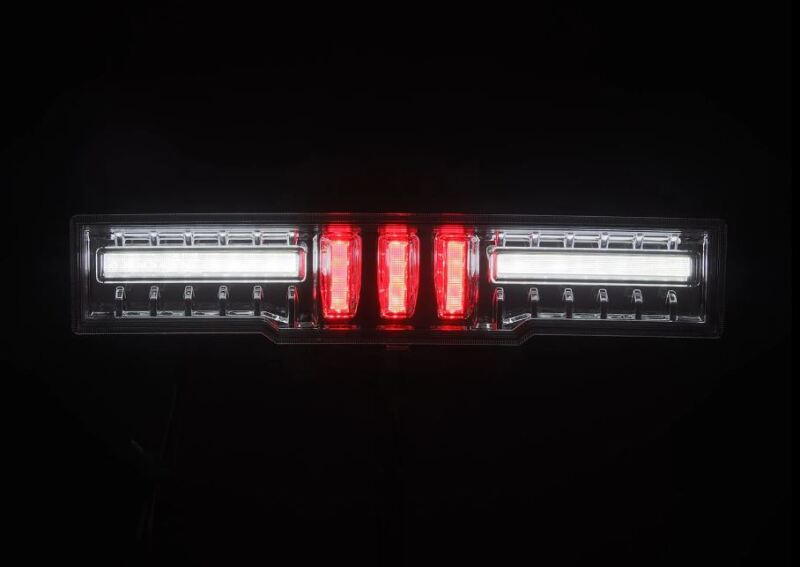 AlphaRex 21-24 Toyota GR86 / 21-24 Subaru BRZ NOVA-Series Prismatic LED Fourth Brake Light - Chrome - 220060