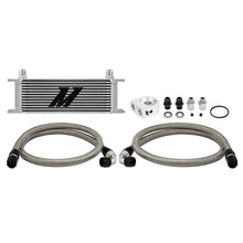 Load image into Gallery viewer, Mishimoto Universal 13 Row Oil Cooler Kit (Silver) - MMOC-U13SL