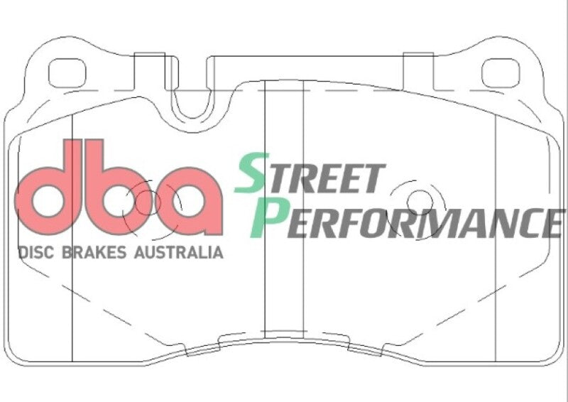 DBA 09-13 Chevy Corvette ZR-1 SP500 Rear Brake Pads - DB2228SP