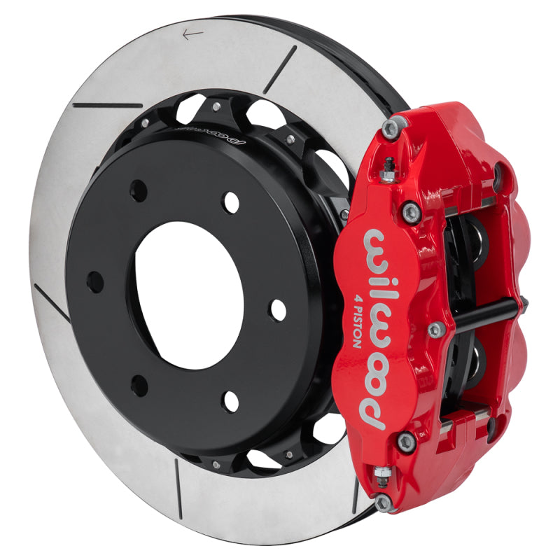 Wilwood kit rear DISC/DRUM FNSL4R C10/K10 63-87/K5 blazer 69-91 6 lug 2.46 12.88 GT red - 140-18160-R