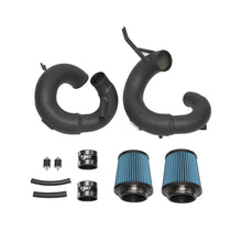 Load image into Gallery viewer, Injen 19-21 Genesis G70 V6-3.3L Twin Turbo SP Short Ram Air Intake System - Wrinkle Black - SP1351WB