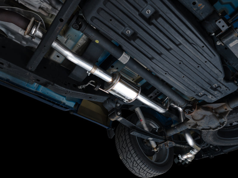 AWE 21-25 Ford F150 (14th Gen Reg Cab) Cat-Back Exhaust - 4.5in Dual Side Exit Diamond Black Tips - 3015-33145