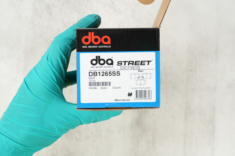 DBA 99-09 Honda S2000 Rear Street Series Brake Pad Set - DB1265SS
