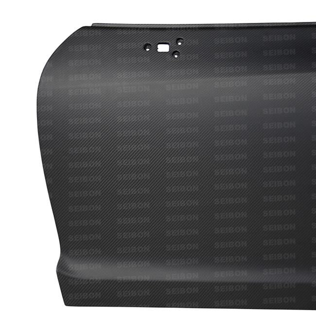 Seibon 09-10 Nissan GTR R35 Dry Carbon Fiber Door Pair - DD0910NSGTR-OE-DRY