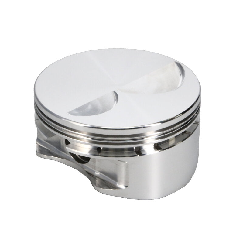 Manley Chevrolet Small Block Piston Set - 4.060in Bore 1.550in CH, -4.00 CC - 590560SMS-8