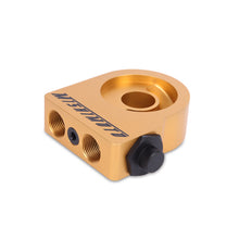 Load image into Gallery viewer, Mishimoto Thermostatic Gold M20 Oil Sandwich Plate - MMOP-SPT