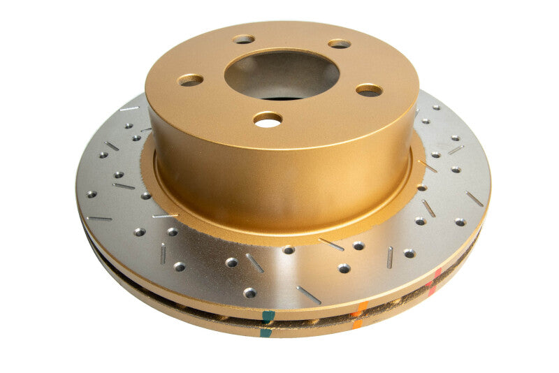 DBA 88-92 Cherokee 4wd/90-92 Comanche 4wd/90-99 Wrangler Front Drilled & Slotted 4000 Series Rotor - DBA4096XS
