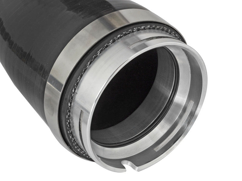 aFe BladeRunner 3in Red IC Tube Cold Side w/ Coupling & Clamp Kit 2016 GM Colorado/Canyon 2.8L - 46-20269-R