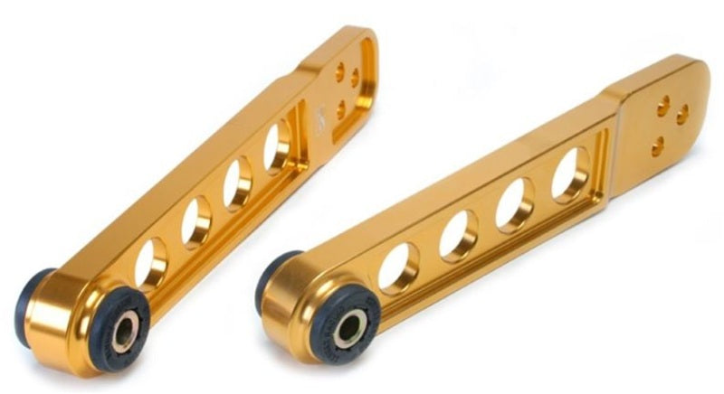 Skunk2 02-06 Honda Element/02-06 Acura RSX Gold Anodized Rear Lower Control Arm (Incl. Socket Tool) - 542-05-0210