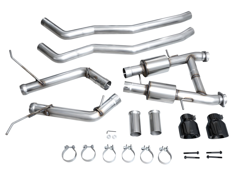AWE Tuning 11-24 Dodge Durango 5.7L Track Edition Exhaust w/ Diamond Black Tips - 3020-33575