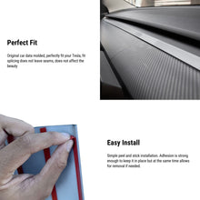 Load image into Gallery viewer, ABS Dashboard Cover for Model 3/Y | 2-Piece Set | 4 Finishes | Waterproof | 3M Adhesive