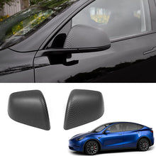 Load image into Gallery viewer, ABS Mirror Covers for Model 3/Y | 4 Finishes | 3M Tape | Scratch Protection | 3 Versions