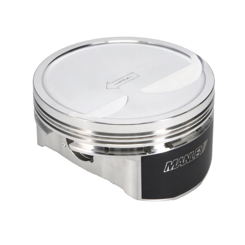 Manley Chevrolet LS Piston Set - 4.005in Bore 1.065in CH, -10.00 CC - 596505C-8