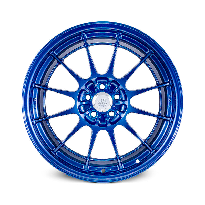 Enkei NT03+M 18x9.5 5x114.3 40mm Offset 72.6mm Bore Victory Blue Wheel G35/350z (MOQ 40) - 3658956540BL