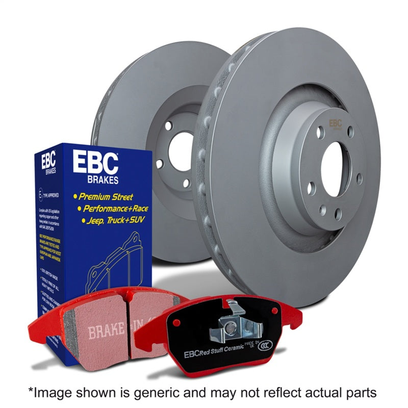 EBC S12 Kits Redstuff Pads and RK Rotors - S12KF1459