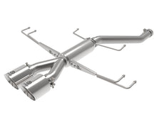 Load image into Gallery viewer, aFe Takeda 2.5in 304SS Axle-Back Exhaust System 17-19 Honda Civic Type R L4-2.0L (t) - Polished Tip - 49-36626-P