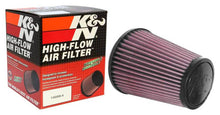 Load image into Gallery viewer, K&amp;N Universal Tapered Filter 3.125in Flange ID x 5in Base OD x 3.5in Top OD x 6in Height - RU-3250