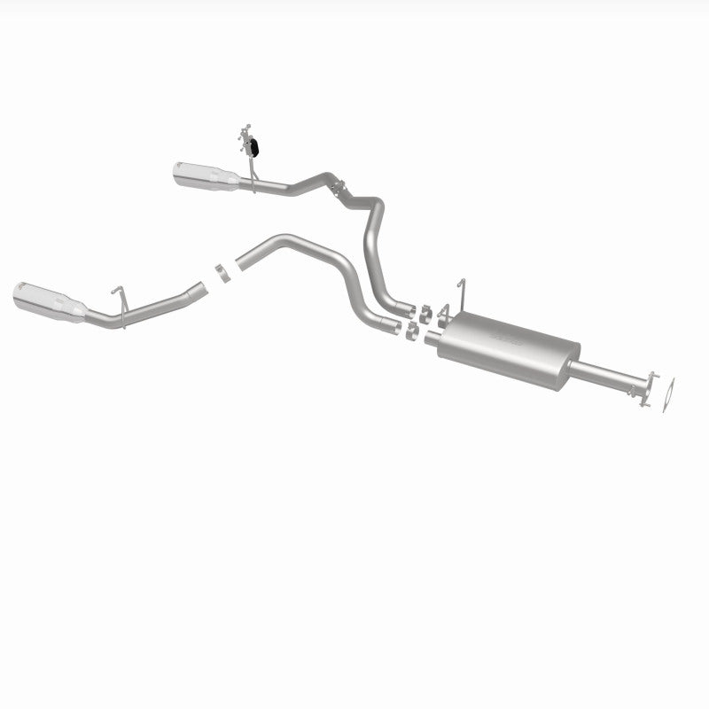 MagnaFlow 2019 Ram 1500 Street Series Cat-Back Exhaust Dual Rear Exit w/Polished Tips - 19498