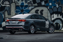 Load image into Gallery viewer, MBRP 2022-2023 Kia Forte GT 1.6L Turbo2.5in Axle-Back Dual Split Rear w/ Quad Carbon Tips - S47113CF