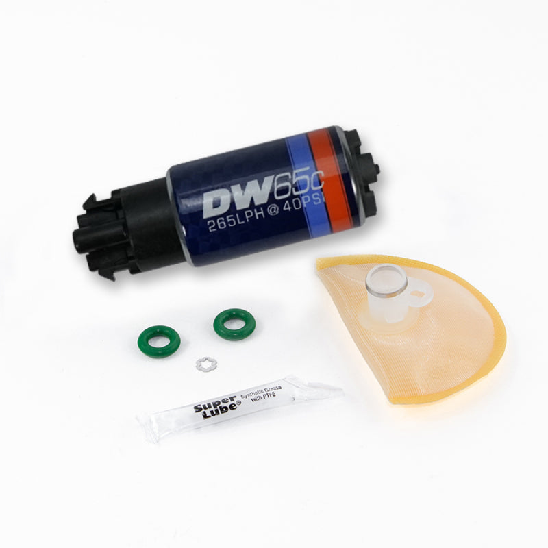 DeatschWerks 265 LPH Compact In-Tank Fuel Pump w/ 08-12 WRX/ 08-15 STi / 05-09 LGT Set Up Ki - 9-652-1008