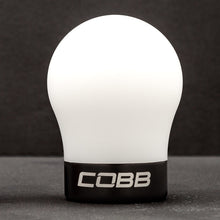 Load image into Gallery viewer, Cobb Volkswagen Black Base White Shift Knob - 2V1350-W-BK