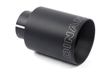 Load image into Gallery viewer, Dinan Double-Walled 4in Clamp-On Exhaust Tip - Black - 4in Outlet / 2.75in Inlet - D663-0556-BOX