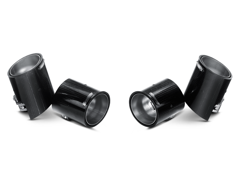 Akrapovic 11-12 BMW 1 Series M Coupe (E82) Evolution Line Cat Back (Titanium) w/ Carbon Tips - ME-BM/T/3-C