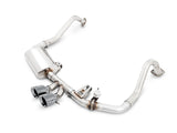 AWE Tuning Porsche 718 Boxster / Cayman SwitchPath Exhaust (PSE Only) - Chrome Silver Tips - 3025-32020