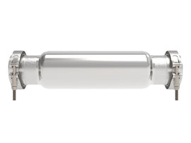 aFe MACH Force-Xp Resonator 3 IN Inlet/Outlet x 4 IN Dia. x 12 IN Body x 16 IN Overall Length