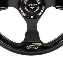 Load image into Gallery viewer, NRG Reinforced Steering Wheel (320mm) Blk w/Gloss Black Trim - RST-001BK