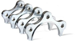 BLOX Honda S2000 Racing Half Shaft Spacers-Silver (Recommended for vehicles lowered 1.25in or more) - BXDL-00101-SI