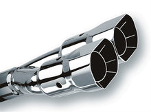 Load image into Gallery viewer, Borla Universal Polished Tip Dual Square Angle-Cut Intercooled (inlet 2 1/2in. Outlet 2 7/8 x 3 3/8i - 20233
