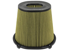 Load image into Gallery viewer, aFe Quantum Pro-Guard 7 Air Filter Inverted Top - 5in Flange x 8in Height - Oiled PG7 - 72-91132