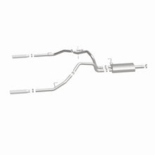 Load image into Gallery viewer, Magnaflow 09-13 Dodge Ram 1500 V6 3.6L Dual Spilt Rear Exit Polished Stainless C/B Perf Exhaust - 15249