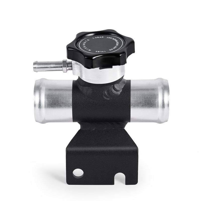 Mishimoto 08-15 Mitsubishi Lancer Evo X Coolant Fill Inlet - Black - MMFN-EVO-BK