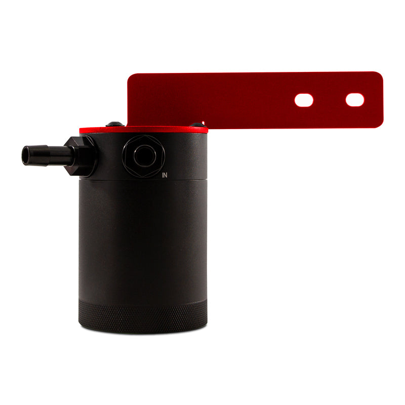 Mishimoto 2017+ Honda Civic Type R Baffled Oil Catch Can Kit - Red - MMBCC-CTR-17PBERD2