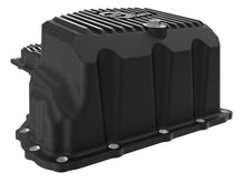 Load image into Gallery viewer, aFe 17-19 GM Diesel V8-6.6L L5P Engine Oil Pan w/ Machined Fins - 46-71360B