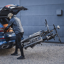 Load image into Gallery viewer, Thule EasyFold XT 2 - Fully Foldable Platform Hitch Bike Rack (Up to 2 Bikes) - Black/Silver - 903202