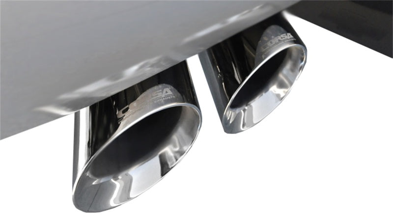 Corsa 2009-2013 Chevrolet Suburban 1500 5.3L V8 Polished Sport Cat-Back Exhaust - 14914